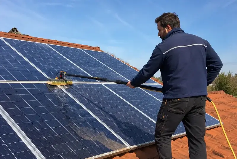 Nettoyage et entretien de panneaux solaires à Deux-Grosnes